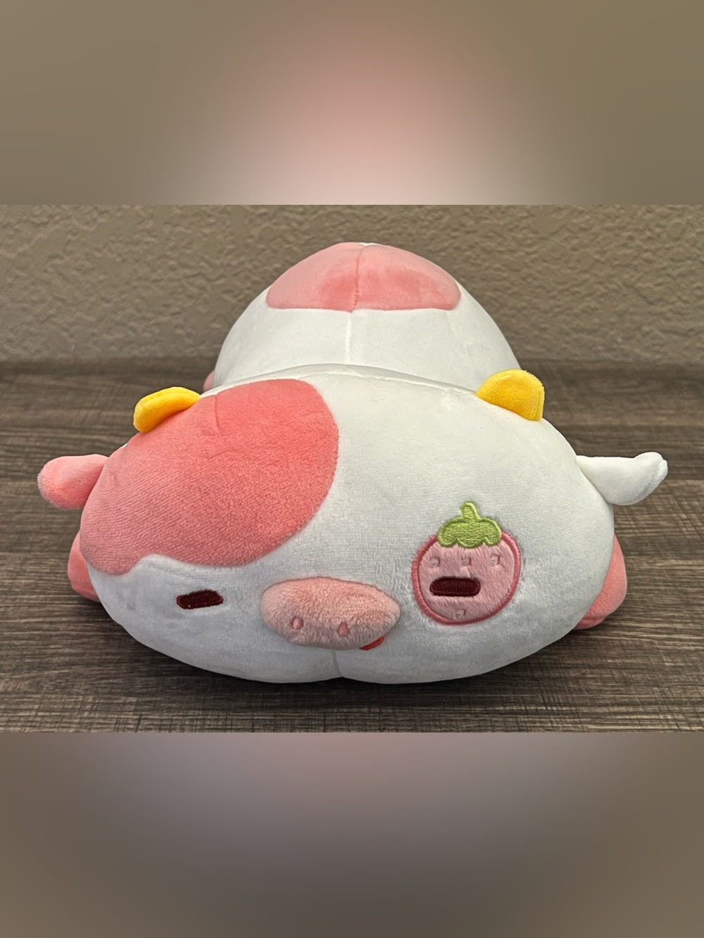 Meuaii Strawberry Cow Plush Kawaii